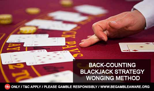 Back-Counting Blackjack Strategy – Wonging Method