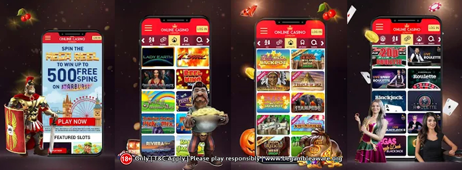 Online Casino London App Is Now Available on The Google Play Store.